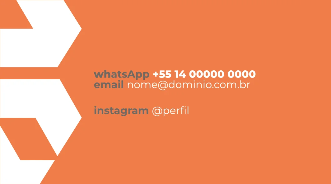 Business Card Back